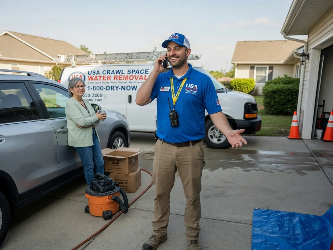 Crawl Space Water Removal Leslie, MI FAQs